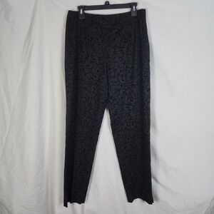 New w/tag!‎ SHARON ENDICK Size 14 USA made Cotton Side Zip Velour Kate Pants